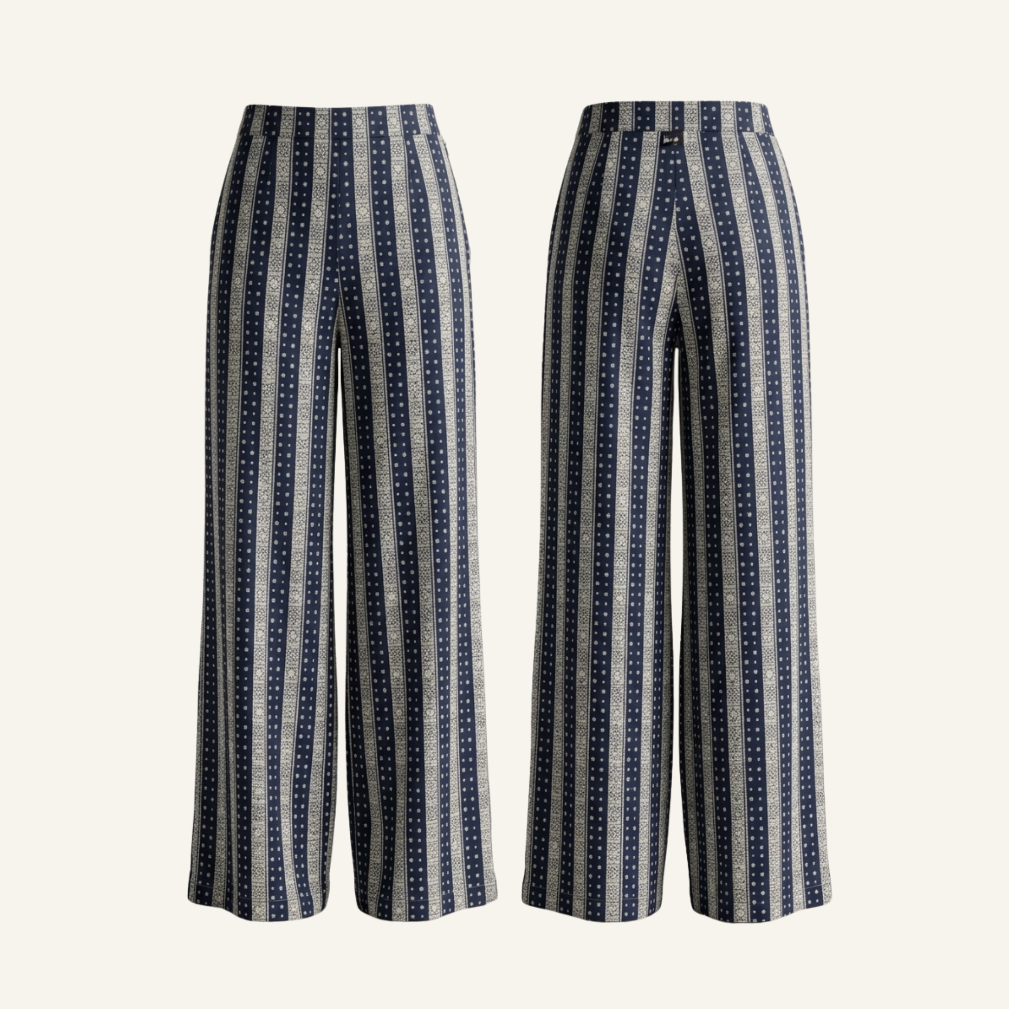 Brahmi Studio Cotton Printed Baggy Pants