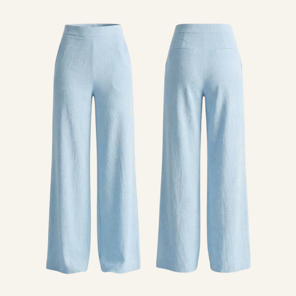 Summer Luxe Linen Voile Palazzo