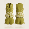 Brahmi Studio Cotton Blazer Co-Ord Set